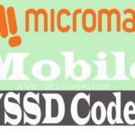 Micromax mobile Ussd codes