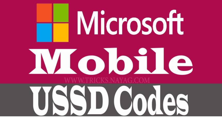 Microsoft Mobile Ussd codes