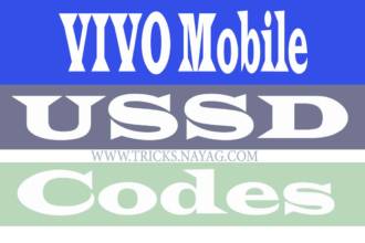 VIVO MOBILE Ussd codes