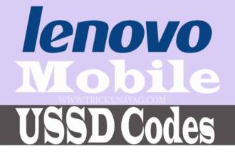 lenovo mobile Ussd codes