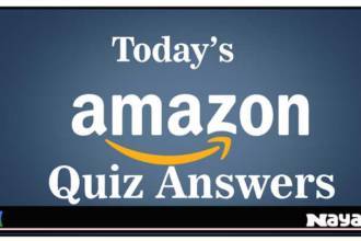 Amazon-Quiz-Answers-Today