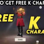 Get K Character In Free Fire