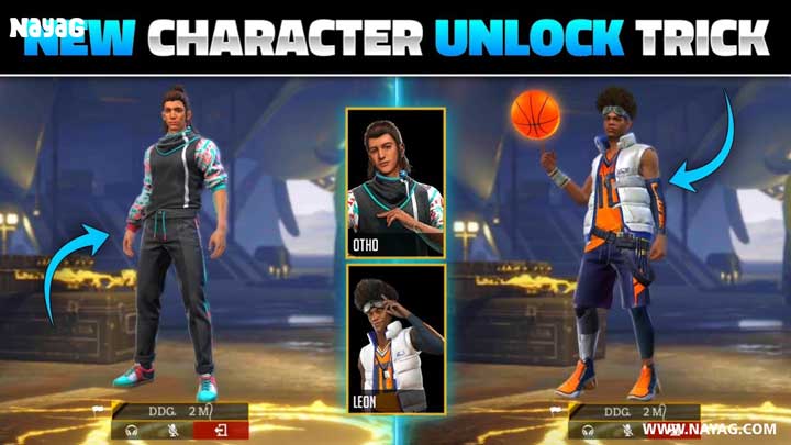 get Leon character for free in Garena Free Fire