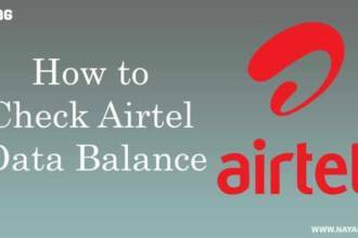 How to Check Airtel Data Balance