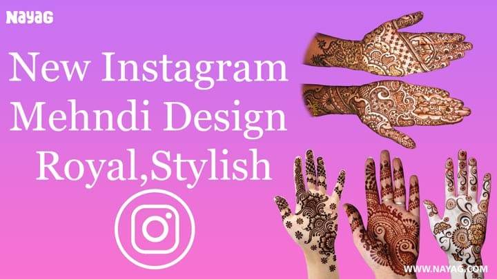 Instagram Mehndi Design