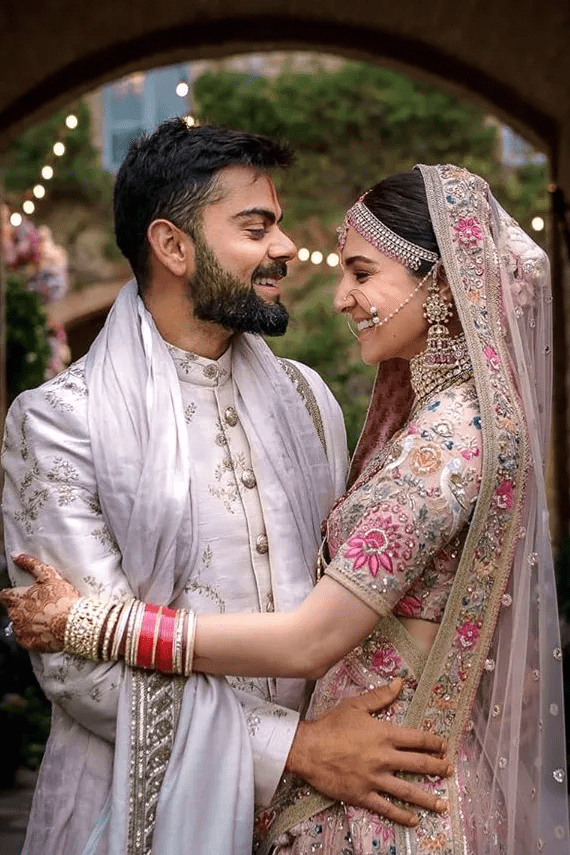 Kohli And Anushka  Wedding Photo
