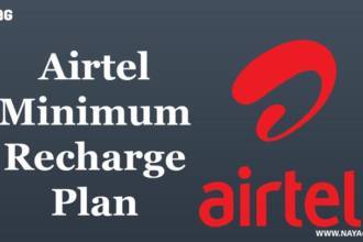 Airtel Minimum Recharge Plan