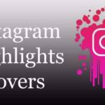 Instagram Highlight Covers : Black, Pink Friends, Me & All