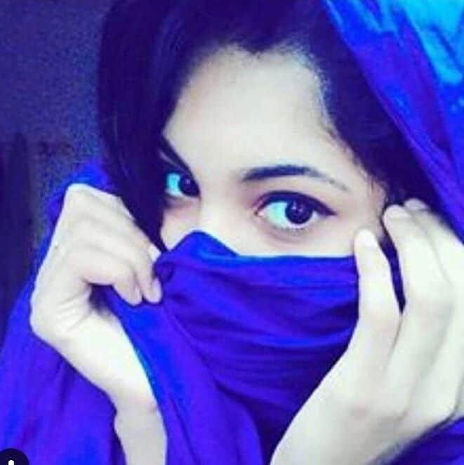 Cute Muslim girl Instagram Dp