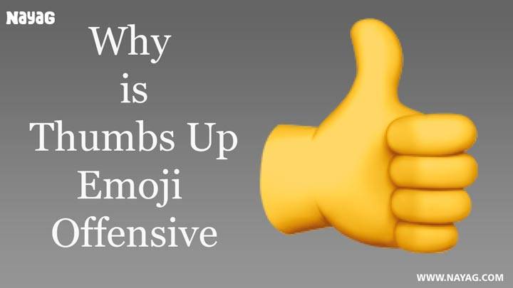 why is thumbs up emoji offensive