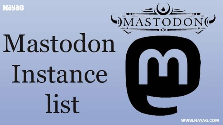 mastodon instance list