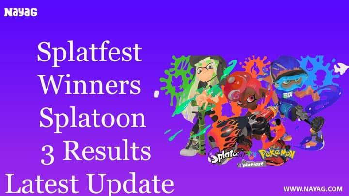 Splatfest Winners Splatoon 3 Results