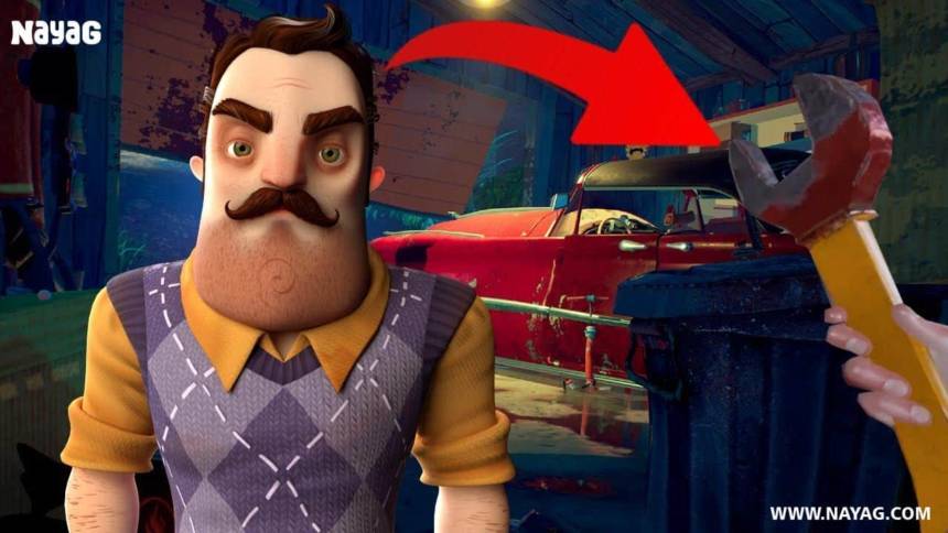 Where is the Wrench in Hello Neighbor 2