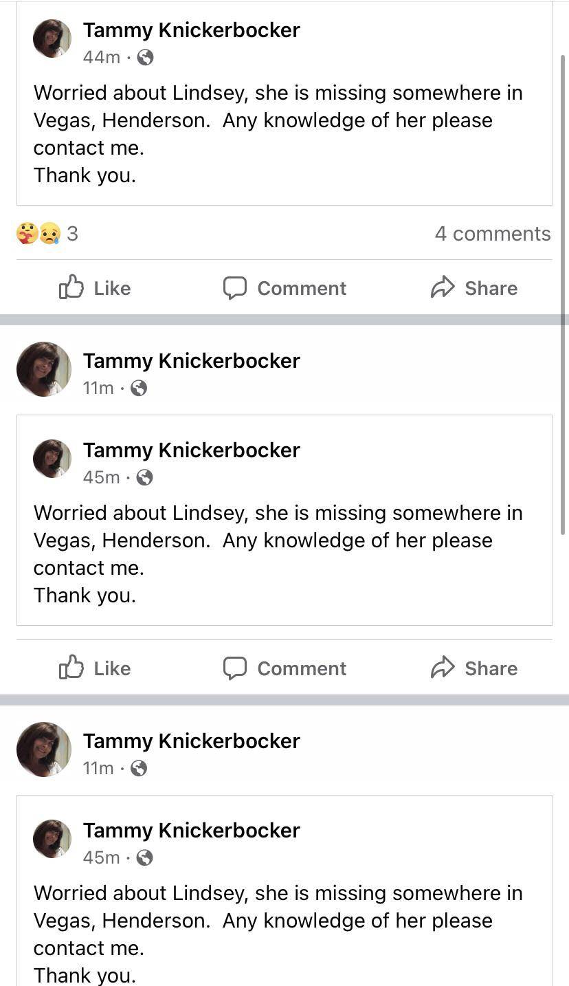 Lindsay Knickerbocker Missing