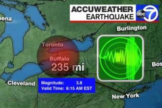 Buffalo Earthquake Video