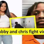 gabby and chris fight video