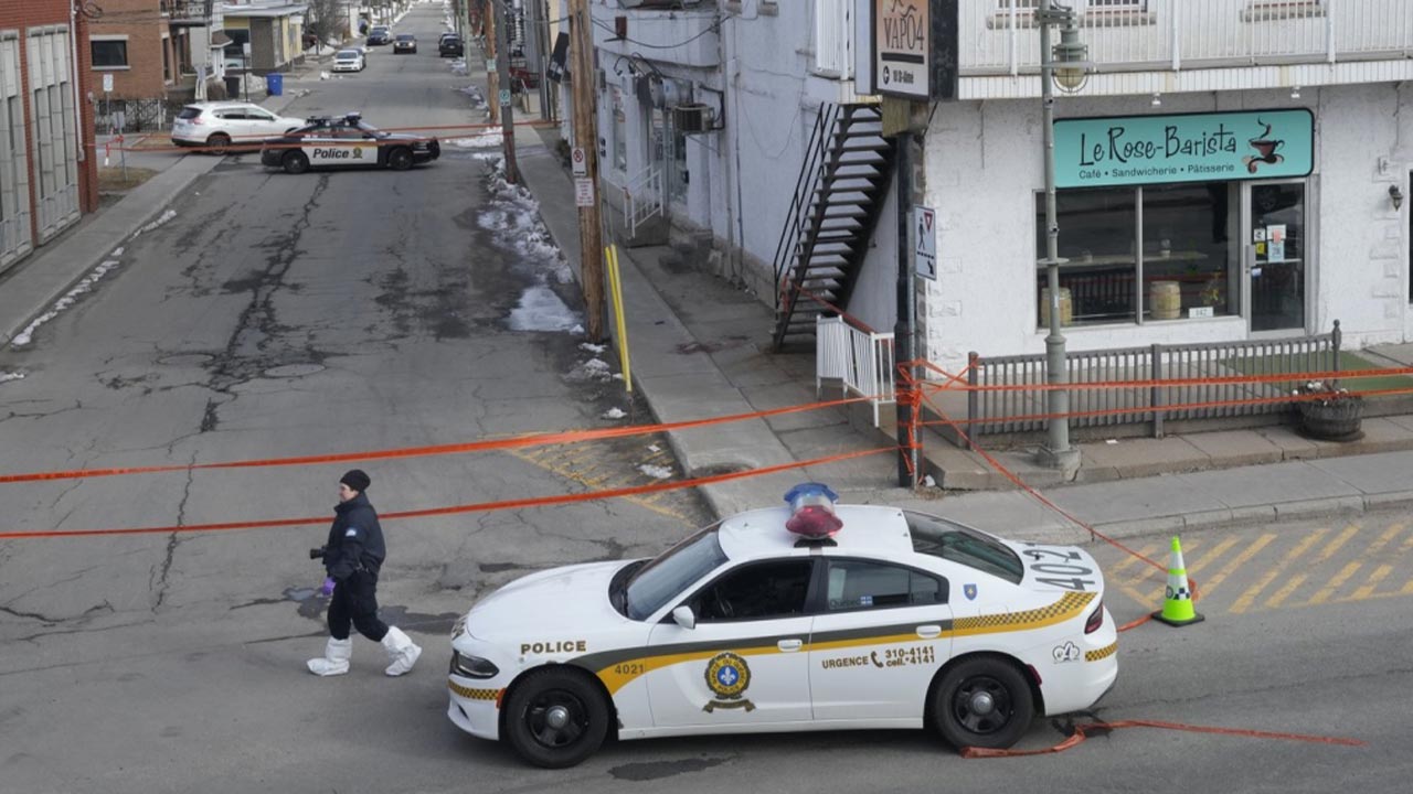 Quebec Police Officer Shot